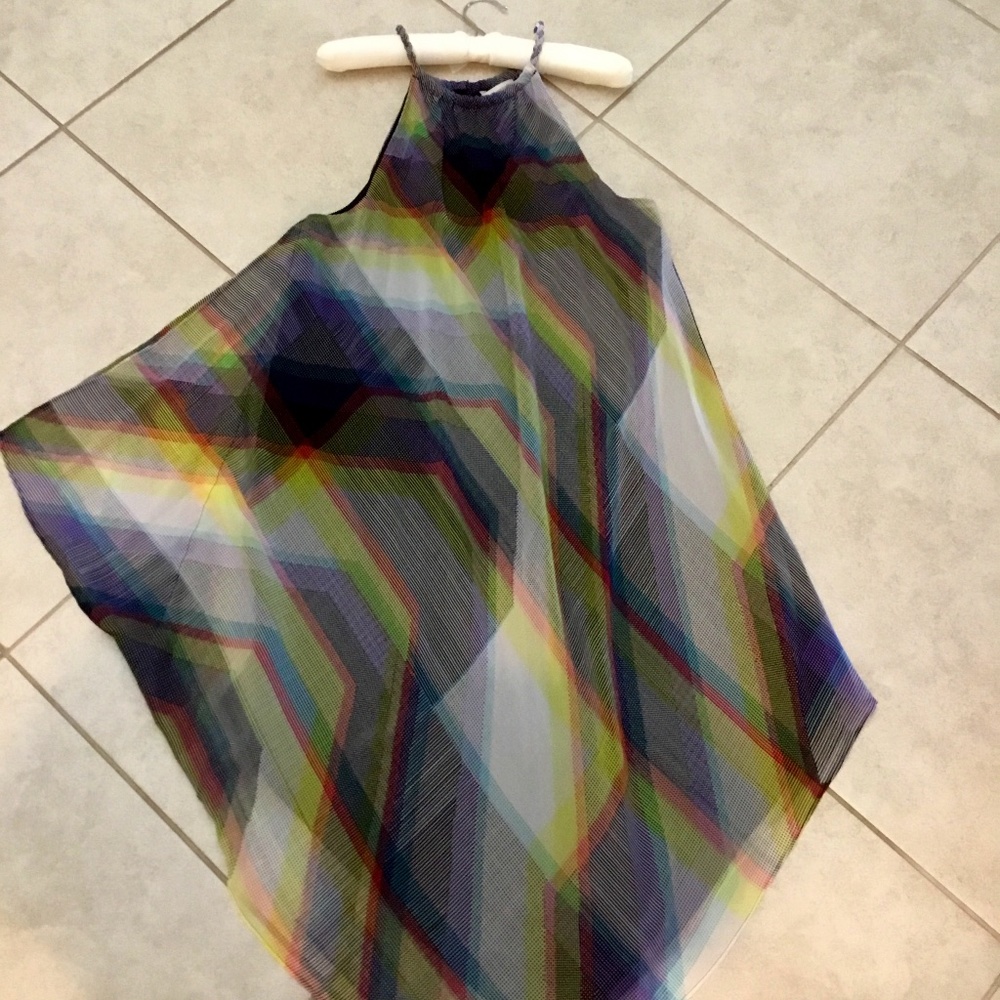 Rachel Roy…. Scarfed Style… multi colored size Lg